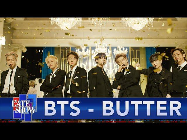 BTS "Butter" - The Late Show with Stephen Colbert