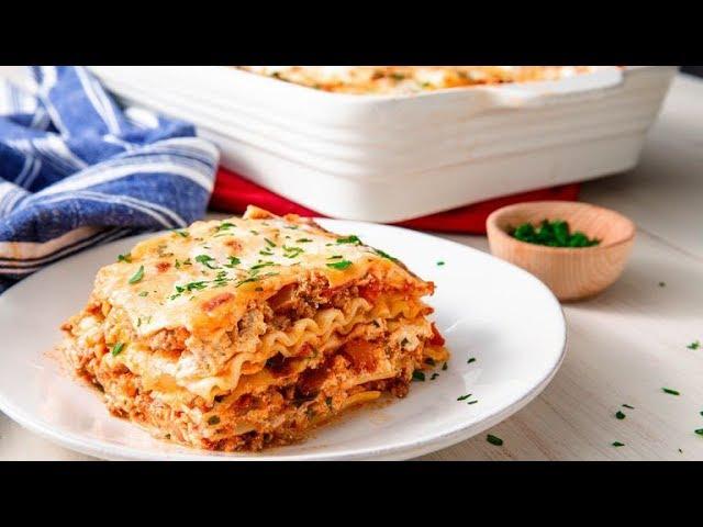 How To Make The Easiest, Cheesiest Lasagna Ever | Delish Insanely Easy