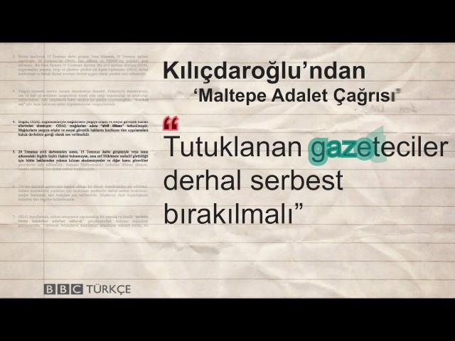 CHP lideri Kemal Kılıçdaroğlu'ndan '10 maddelik Maltepe Adalet Çağrısı'