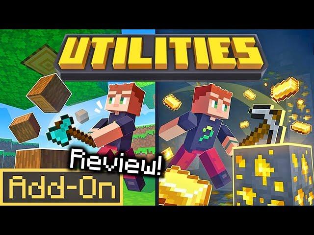 UTILITIES ADDON for Minecraft Bedrock Edition in-depth Review