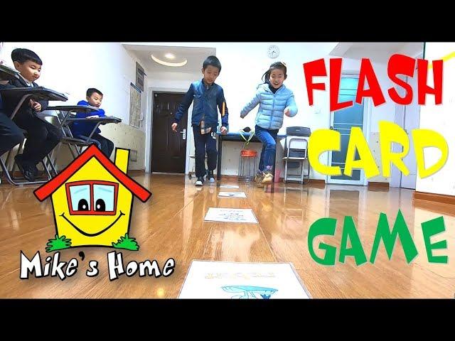 Flash card game - ESL teaching tips - Mike's Home - Classroom games