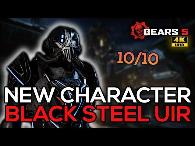 "My Favorite Gears 4 Skin..." - Black Steel UIR (female) Gameplay - Gears 5