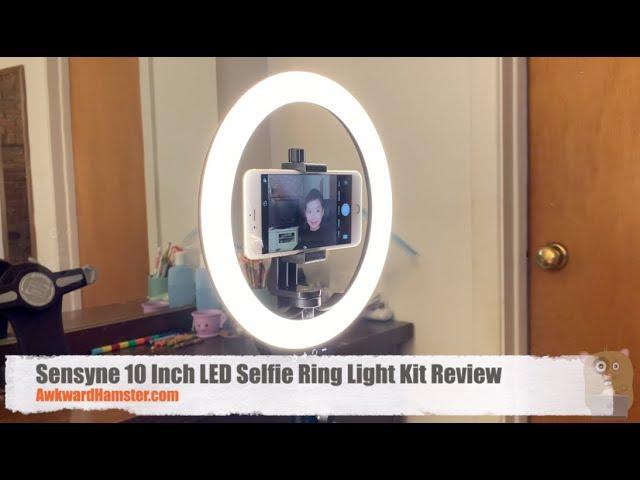 Sensyne 10 Inch LED Selfie Ring Light Kit Review