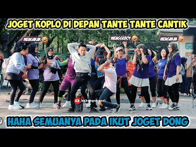 JOGET KOPLO DI TEMPAT UMUM  ASLI PALING NGAKAK PALING LUCU DI DUNIA