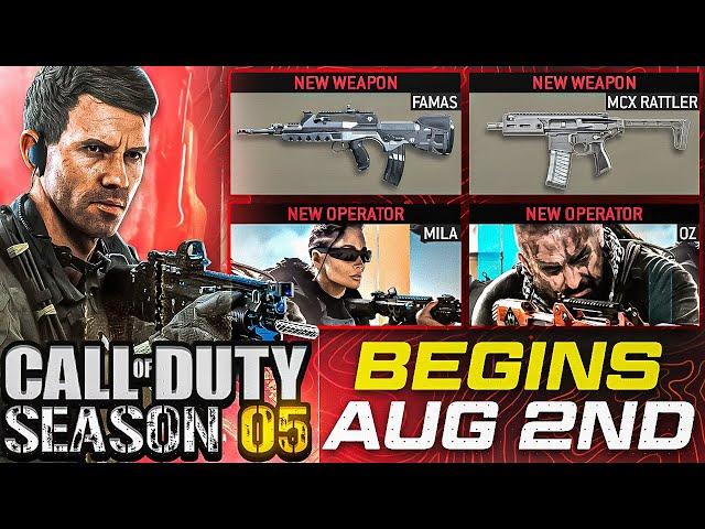 NEW MW2 SEASON 5 UPDATE IS HERE!  (NEW FAMAS DLC WEAPON, GRAVES OPERATOR + MORE) - Modern Warfare 2