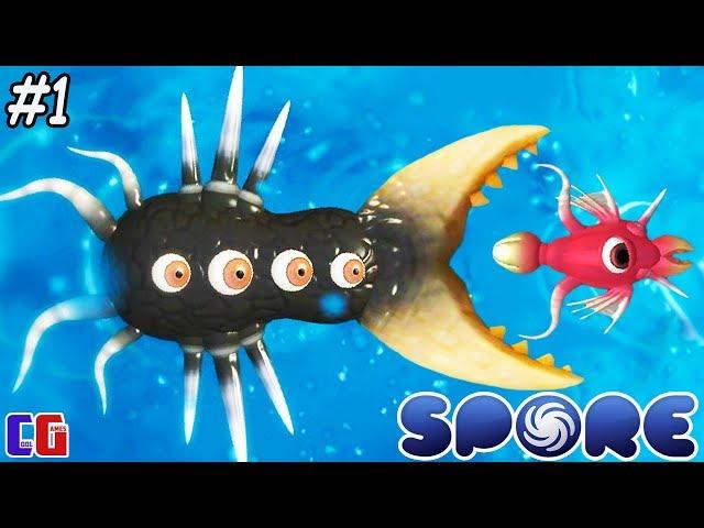 Spore #1 to STAY ALIVE! The origin of life and the beginning Of the game about Evolution