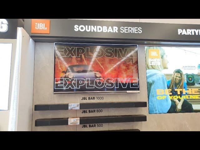 JBL Bar 1000 7.1.4Ch Dolby Atmos | Movie Clip Test!