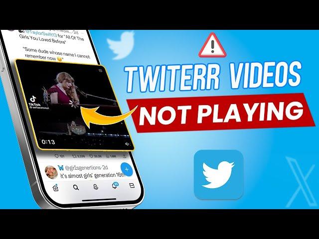 How To Fix Twitter Videos Not Playing on iPhone | Twitter Video Playback Issue