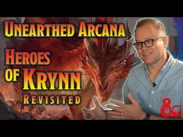 Heroes of Krynn Revisited | Unearthed Arcana | D&D