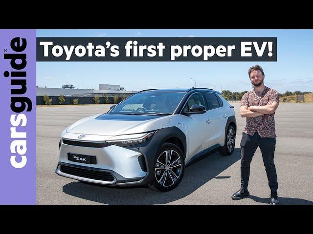Toyota bZ4X electric car 2024 detailed! Specs, battery, range, charging and more for Kia EV6 rival