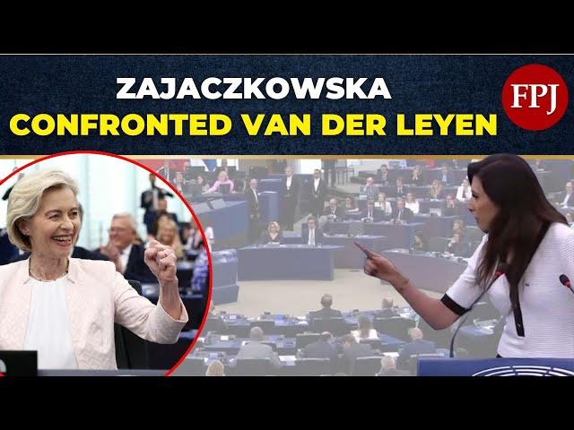 Fiery Speech Gone Wrong: Ewa Zajączkowska-Hernik Booed for Blasting von der Leyen and EU Policies