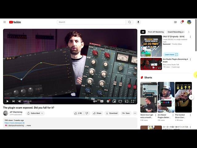 Are Analog EQ Plugins a Scam? Responding to AP Mastering plugin scam exposed & EQ differences videos