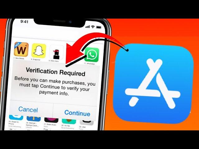 How To Fix Payment Method Verification Required in App Store | 2023 | Verification Required iOS 15