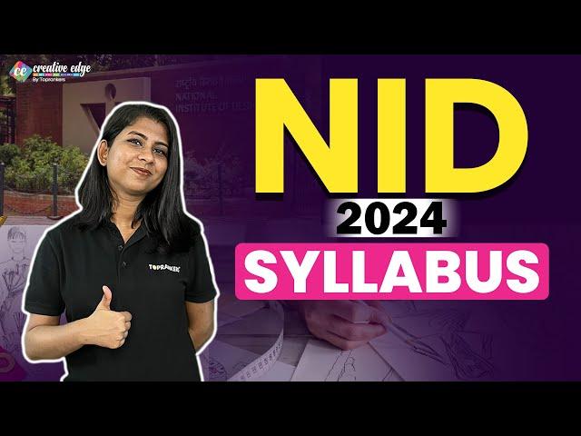 NID 2024 Entrance Exam Syllabus | Unveiling the Path to Design Excellence | NID Syllabus 2024