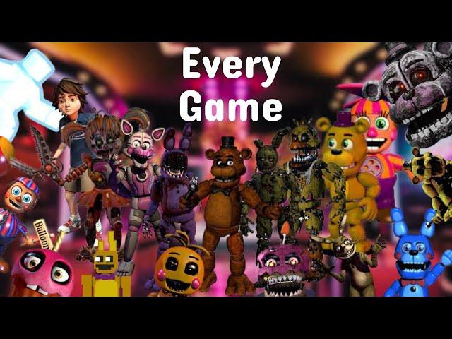 How I Beat EVERY FNAF Game In One Sitting