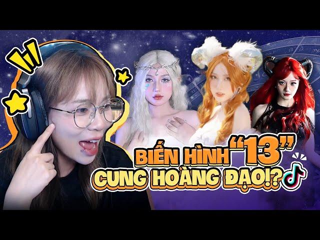 Reaction biến hình 12 cung hoàng đạo. MisThy "đổ gục" trước nhan sắc của người này!?