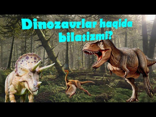 Dinozavrlar haqida bilasizmi ? | Buni bilasizmi ? | Magic MEDIA #dinozavr