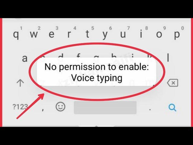 Fix No permission to enable Voice typing in Gboard | Google Keyboard in MIUI 12 Android