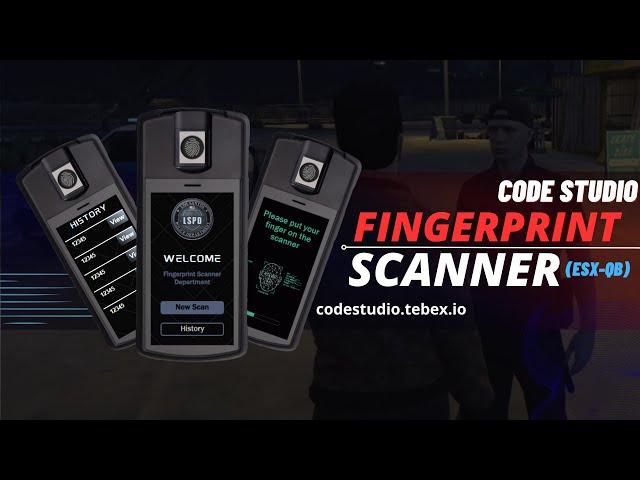 Fivem Fingerprint Scanner | QB-ESX-Standalone | Code Studio