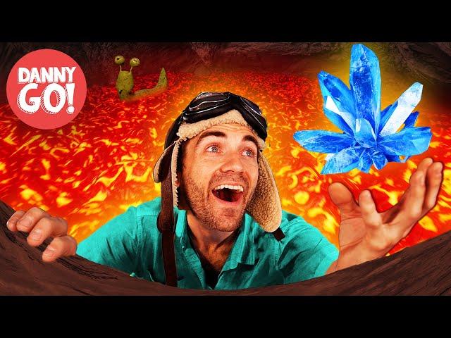 The Floor Is Lava 2: Into the Volcano!  | Brain Break Dance | Danny Go! Songs for Kids