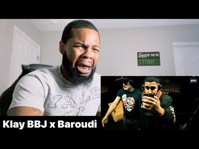 Rap Heure S2: Klay BBJ x Baroudi: Freestyle | AMERICAN REACTS