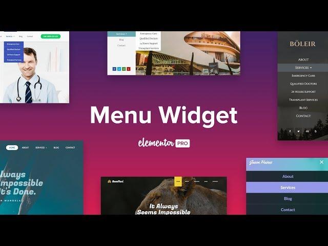 Introducing Menu Widget: The Most Powerful Menu Builder For WordPress