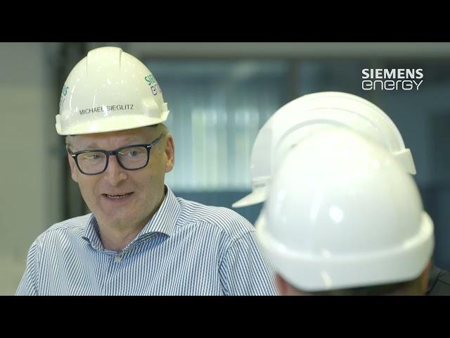 Steam Turbine Rotor Repair at Siemens Energy in Mülheim Germany