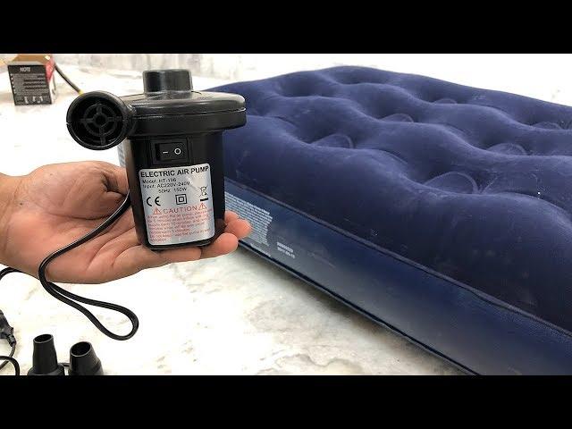 Electric Air Bed Pump Demo | Air mattress pump