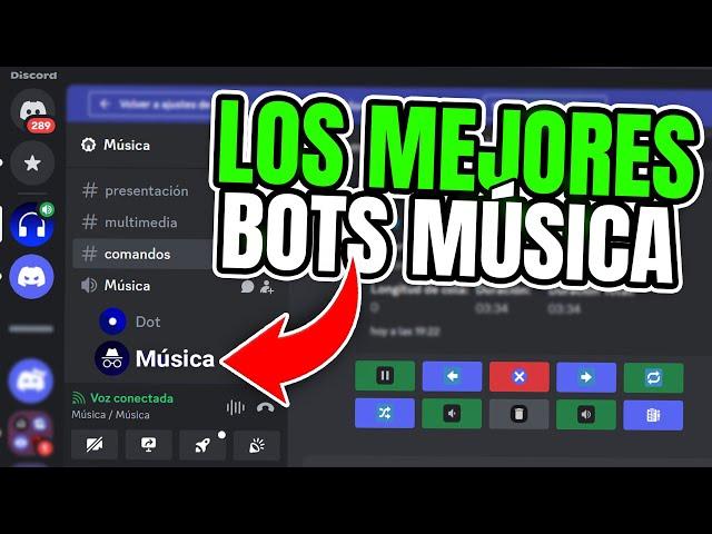  Cómo PONER MUSICA en DISCORD | Los Mejores Bots de Musica para Discord 2024