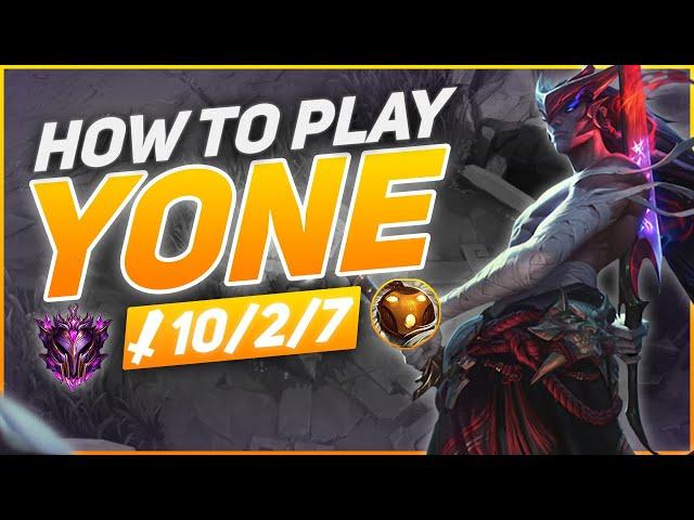 HOW TO PLAY YONE AND CARRY SEASON 11 | Build & Runes | Yone vs Bard | League of Legends