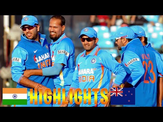 India vs New Zealand 2010 Match Highlights | Virat  Kohli and Gambhir ton seals series win