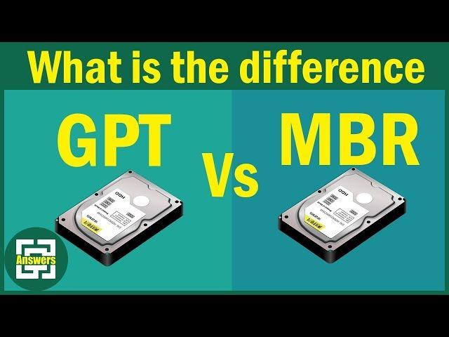 Briefly MBR vs GPT | What are the main differences between MBR and GPT disk styles