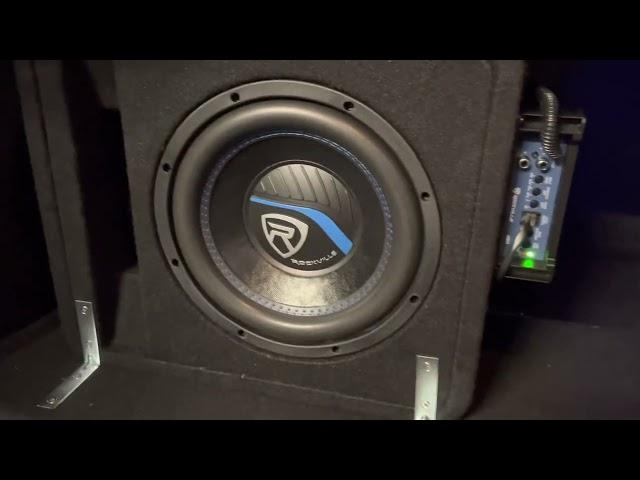 Rockville Audio 10” sub and amp review and demo