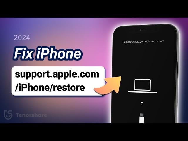 Top 6 Ways to Fix support.apple.com/iphone/restore on iPhone - 2024 Updated!