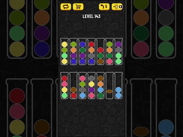 Ball Sort Puzzle - level 143