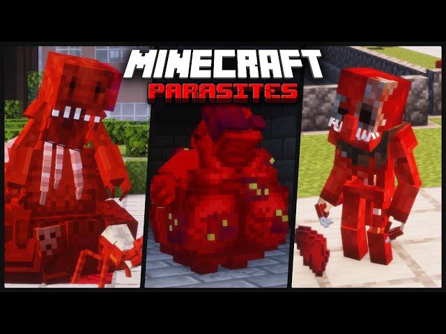 Best PARASITE mod for Minecraft 1.20.1! (The Flesh that Hates)