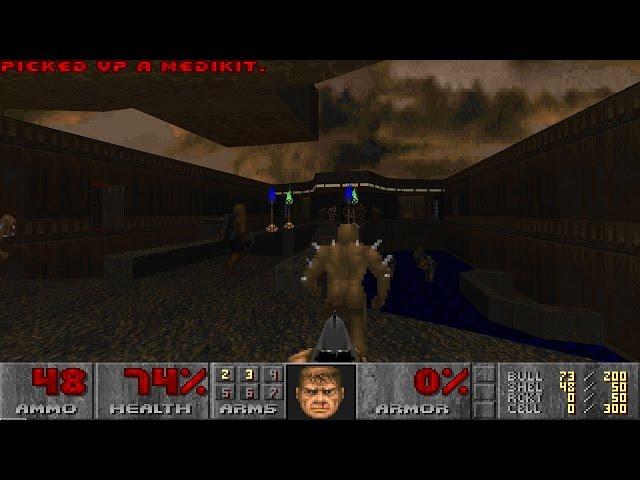 Doom II: Hell on Earth - Ultra-Violence Speedrun in 19:36