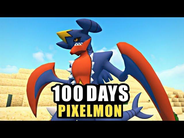 100 Days in Minecraft Pixelmon (THE MOVIE)