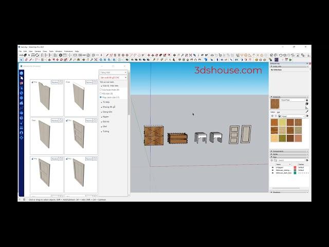 Paint to Selected Objects automatic in Sketchup