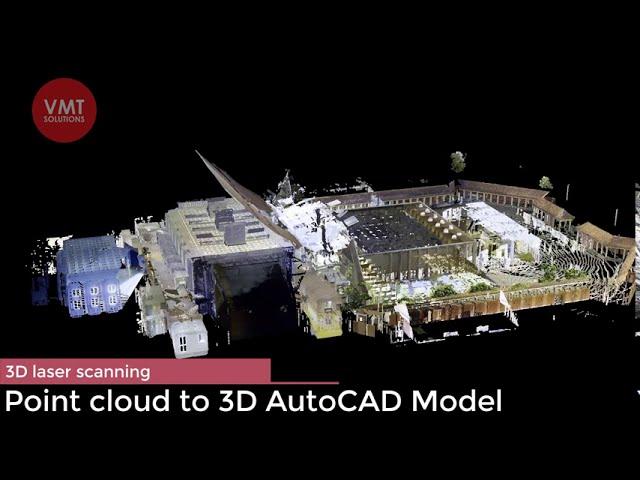 3D AutoCAD Model from Point Cloud