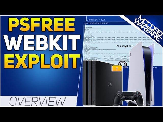 PSFree a New WebKit Exploit for the PS4 & PS5.