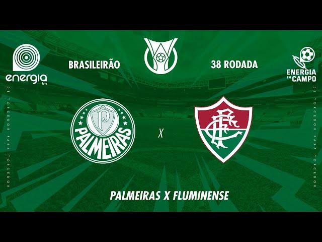 PALMEIRAS X FLUMINENSE - 08/12/2024 - BRASILEIRÃO - AO VIVO