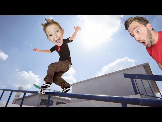 FATHER SON SKATEBOARDING VIDEO GAME! 3 / Skater XL