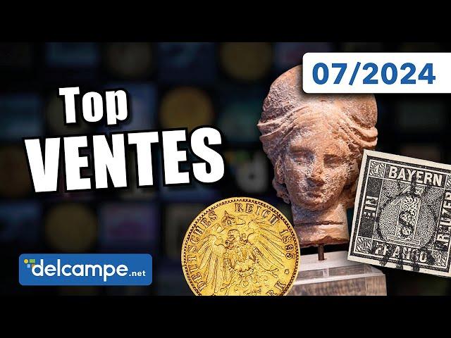 TOP SALES on Delcampe (July 2024) | The collectables of the marketplace