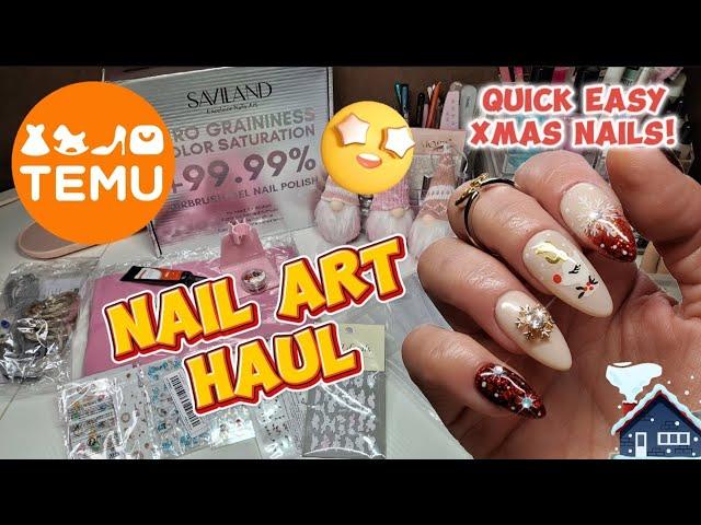 TEMU NAIL ART HAUL! I KEEP GOING BACK FOR MORE!!