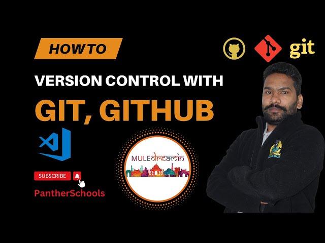 @salesforce Version Control using VS Code & Github with @sfdcpanther #salesforcedevelopment #git