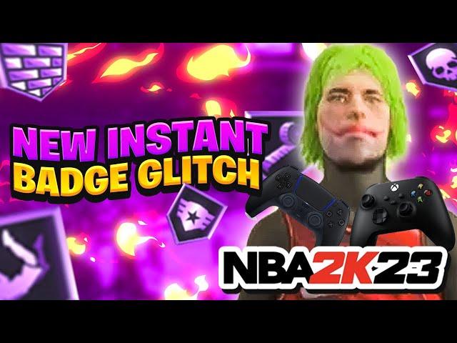 NBA 2K23 NEW INSTANT BADGE GLITCH AFTER PATCH IN NBA 2K23! MAX BADGES FAST!