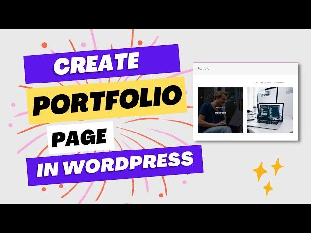 how to create portfolio page in WordPress || Visual portfolio plugin || create portfolio page