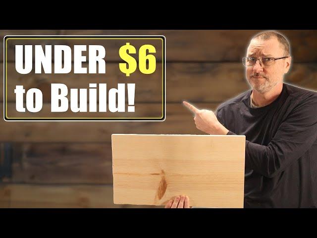 Small Woodworking Project For Beginners ~ Inexpensive Build!