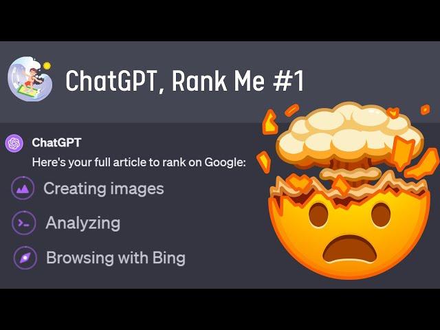 ChatGPT Update Makes It An SEO Monster